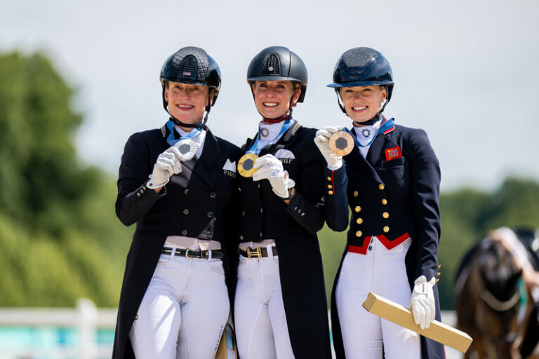 Oro y plata para Alemania en doma individual de hípica