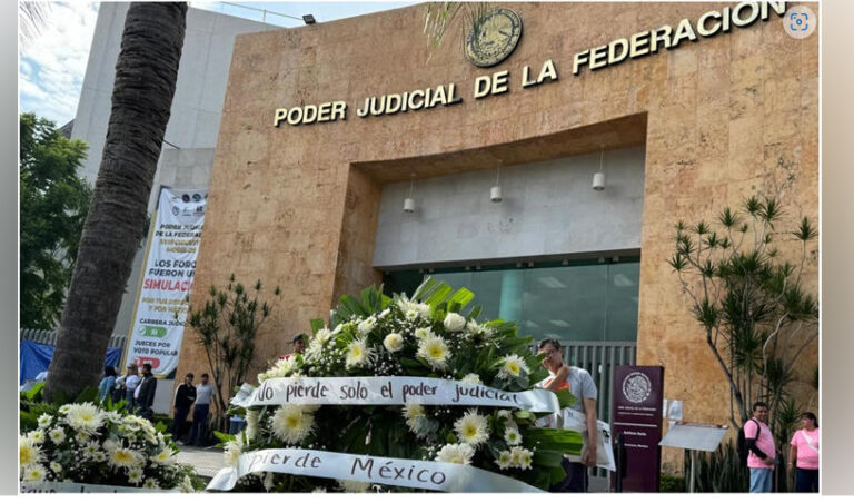 The Washington Post critica la reforma judicial, en México