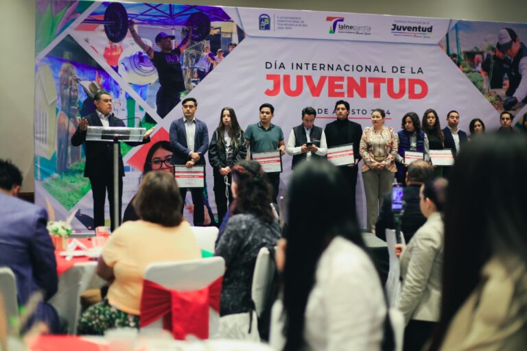 Celebran el día internacional de la juventud 2024 en Tlalnepantla