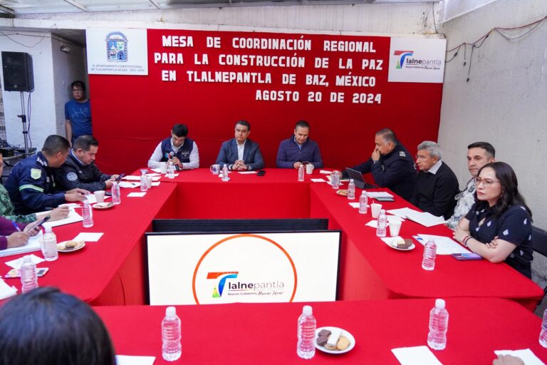 Mesas de Coordinación para la Construcción de la Paz en la colonia San Lucas Tepetlacalco, busca reintegración del tejido social