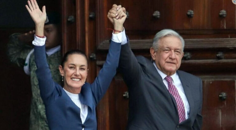 AMLO envía mensaje de unidad y respaldo a Claudia Sheinbaum durante Congreso de Morena