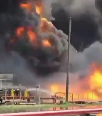 Incendio en Refinería de Oaxaca ya fue controlado