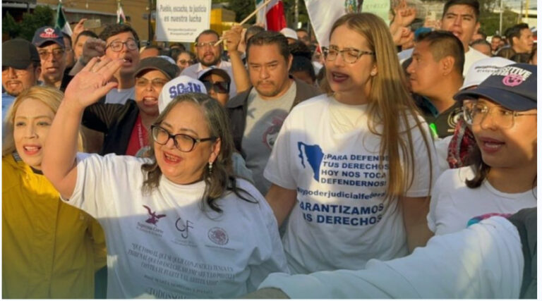 AMLO “Está en su derecho”, sobre las manifestaciones de Norma Piña contra reforma Judicial