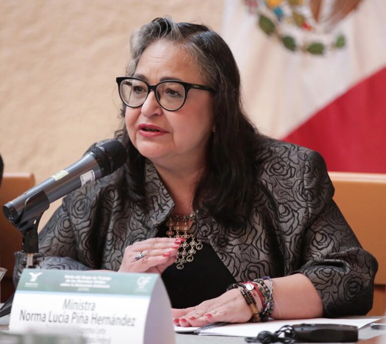 Existen mecanismos legales para frenar Reforma Judicial: Ministra Norma Piña