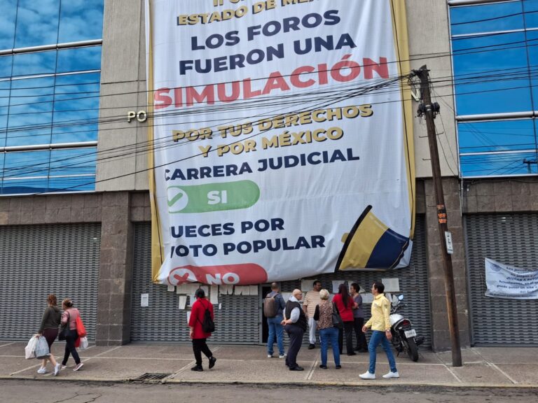 Trabajadores del PJF amagan con radicalizar protestas, por aprobación de la reforma al poder judicial