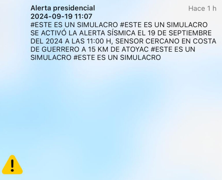 Estas son las razones por las que no sonó la alerta sísmica en tu celular