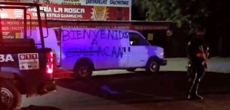 Culiacán: abandonan camioneta con seis ejecutados