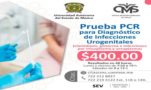 UAEMéx implementa prueba PCR para detectar ETS en mujeres