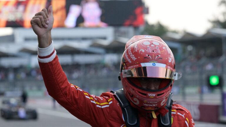 Carlos Sainz gana GP de México; “Checo” Pérez decepcionó