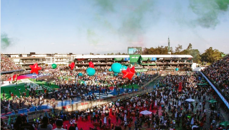 Todo listo para el Gran Premio de México 2024