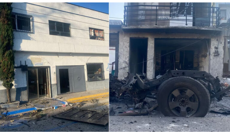 Estallan dos “coches bomba” en Acámbaro y en Jerécuaro, Guanajuato