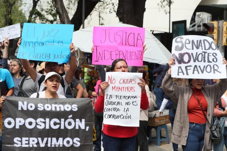 Pide Jufed a Sheinbaum rectificar reforma judicial y aceptar diálogo