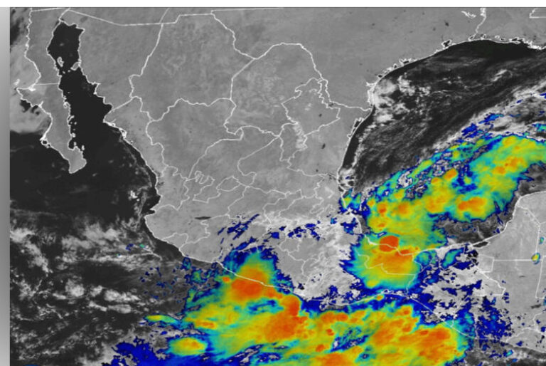 Prevén que, en las próximas horas, se desarrolle tormenta tropical Kristy a partir de depresión tropical Once-E