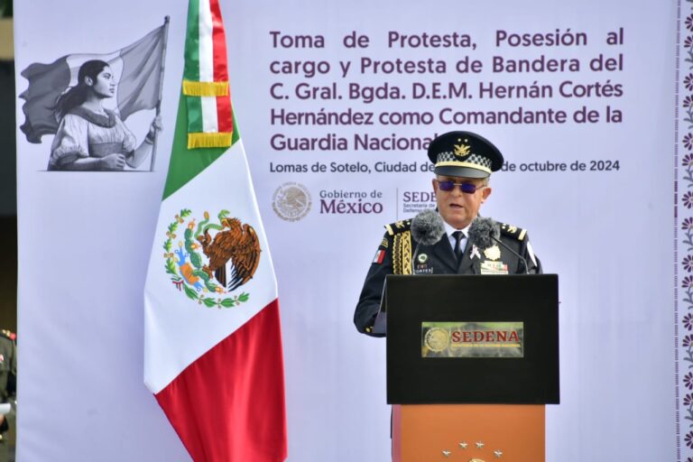 General Hernán Cortés, nuevo comisionado de la GN