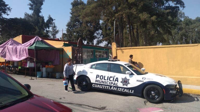 Cuautitlán Izcalli implementa operativo de seguridad por Día de Muertos