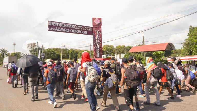 Rescatan a casi 275 mil migrantes en lo que va del presente gobierno