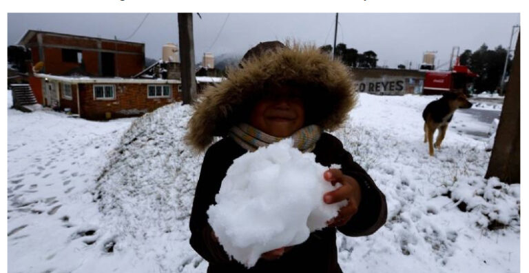 Frente frío 7 y 8 impactarán México caerá nieve y habrán temperaturas, de -10 grados