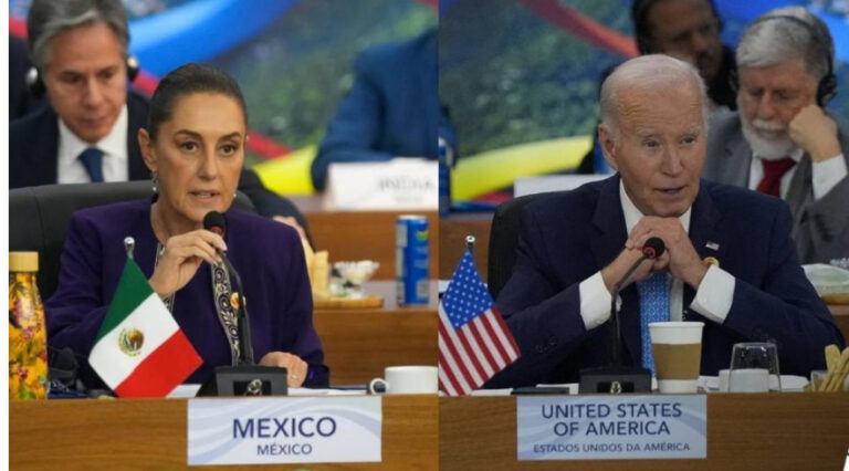 Sheinbaum y Biden acuerdan fortalecer colaboración México-EU