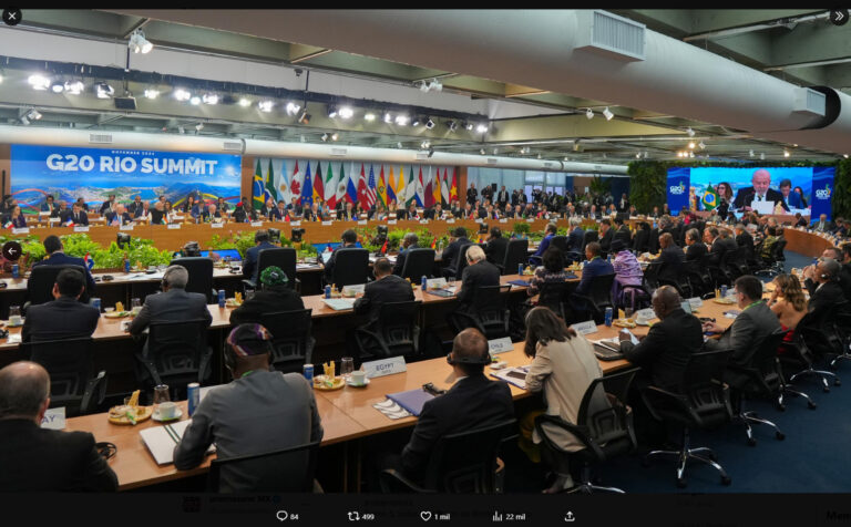 Claudia Sheinbaum “Lucha contra el Hambre y la Pobreza” en la Cumbre del G20 Río de Janeiro, Brasil