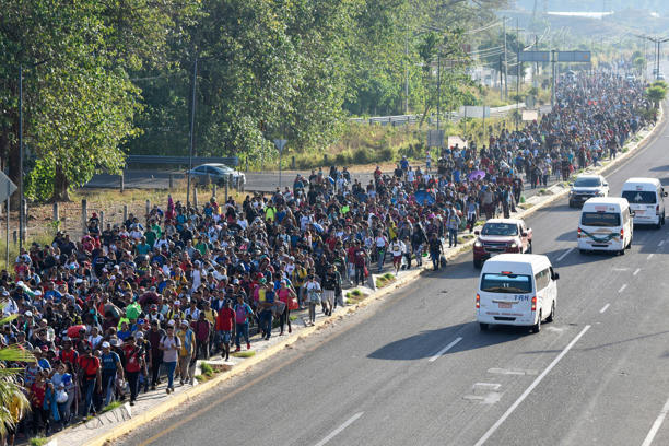 Caravana Migrante de EU a México, proyecta participación de más de 14 mil personas