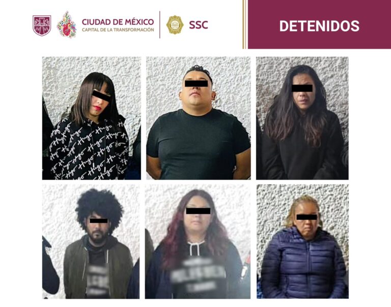 Cateos antidrogas: Seis detenidos y decomiso de casi mil dosis