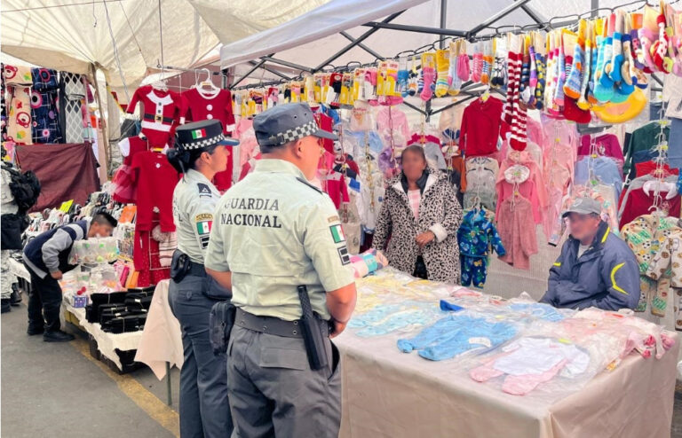 Guardia Nacional realiza recorridos de prevención del delito, en estado de México