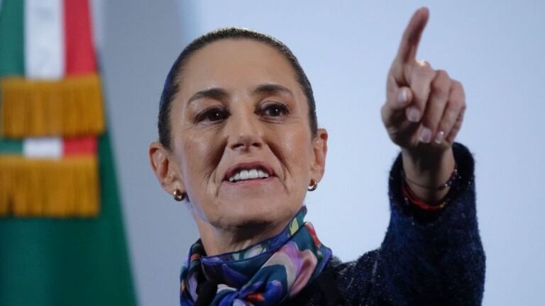 A México se le respeta: advierte presidenta Claudia Sheinbaum