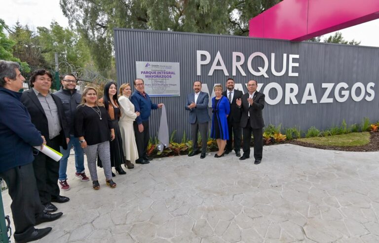 Entrega Pedro Rodríguez parque mayorazgos, un espacio recreativo digno para las familias