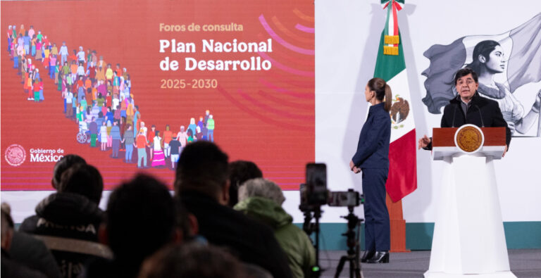 Gobierno de México anuncia Plan Nacional de Desarrollo 2025-2030