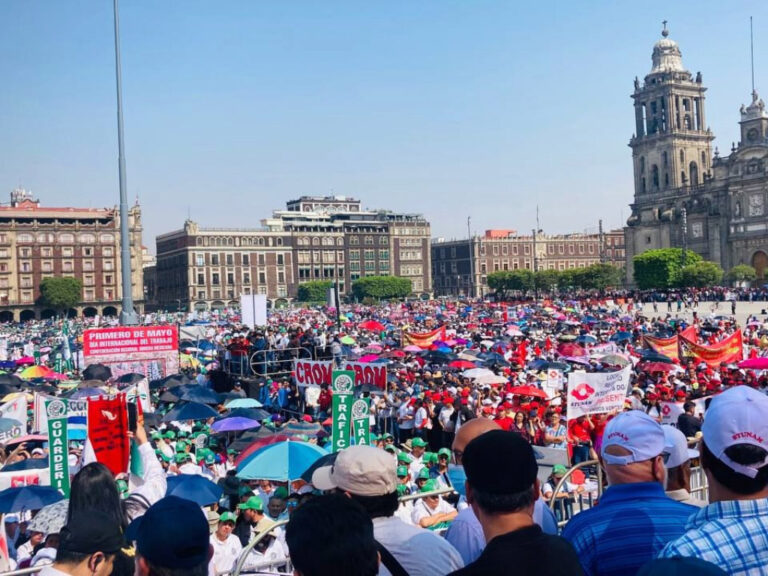 Por una nueva agenda laboral y social, movilizaciones de trabajadores