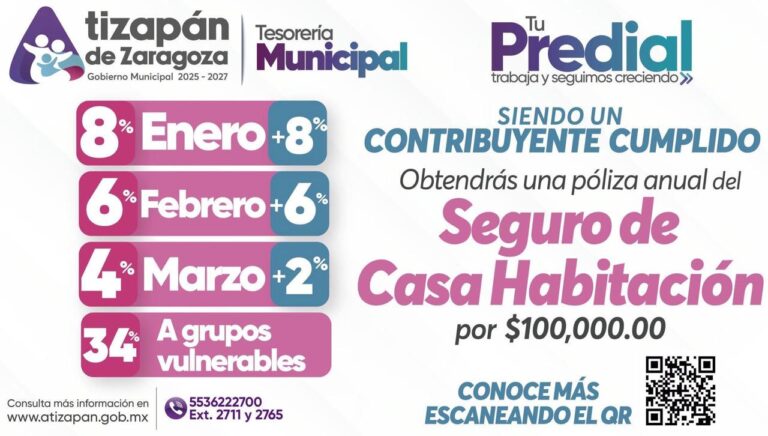 Gobierno de Pedro Rodríguez amplía beneficios y descuentos en los pagos del predial y agua potable