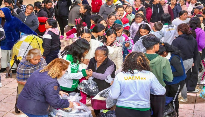 UAEMéx entregó más de 10 mil artículos en San Pedro Nexapa, Amecameca