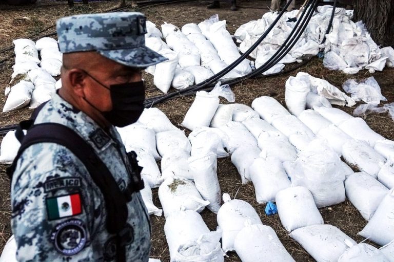 Decomisan 40 mil 500 pastillas de fentanilo; 583 detenidos