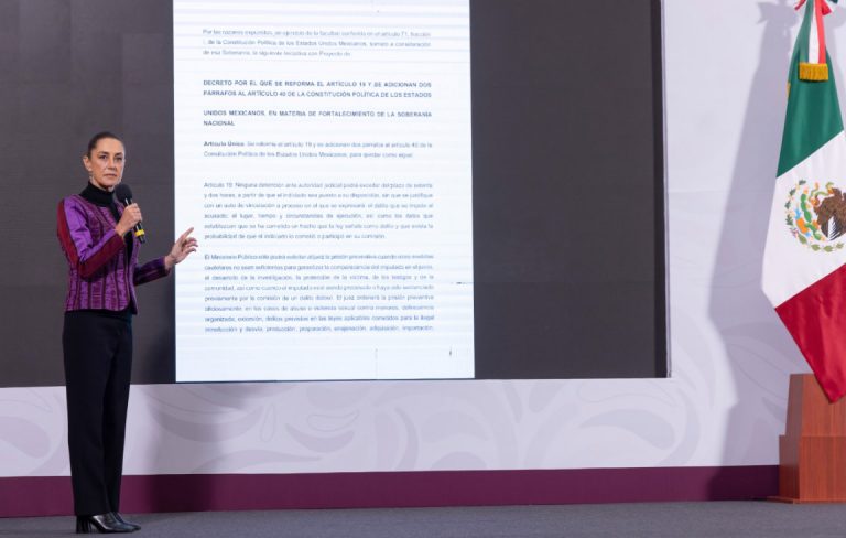 Soberanía no se negocia; Claudia Sheinbaum