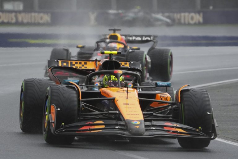 Lando Norris supera a Verstappen en dramático GP de Australia