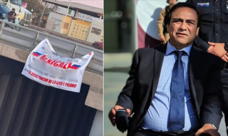  Tres sujetos detenidos relacionados con narcomantas contra jefe de seguridad de Mexicali