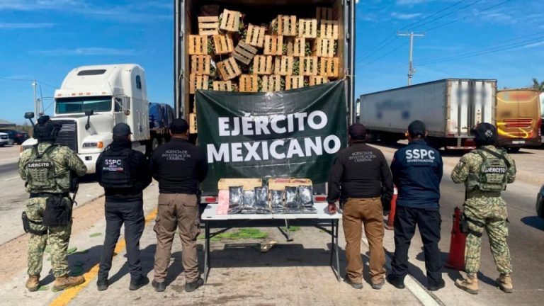 Interceptan Fuerzas Federales millonario cargamento de fentanilo