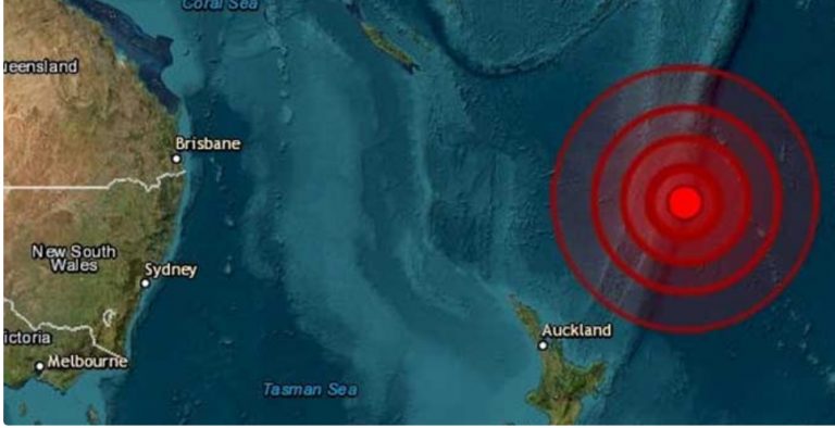 Terremoto de magnitud 7.1 se registó cerca de Tonga; emiten alerta de tsunami
