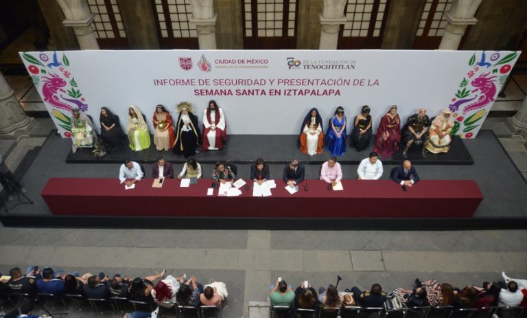 Gobierno capitalino anuncia “Operativo de Seguridad”, con motivo de Semana Santa