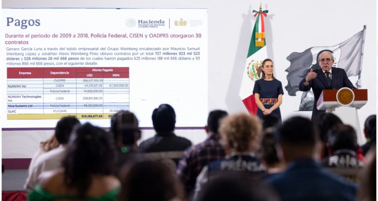 UIF revela empresas que se usaron en “trama corrupta”, de García Luna                    