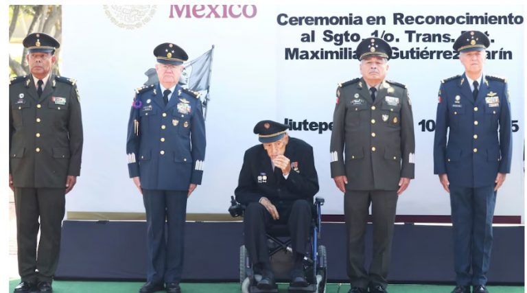 Muere el último integrante del Escuadrón 201, Sargento César Gutiérrez