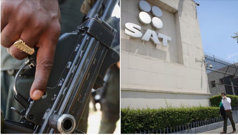 SAT informa que sus trabajadores no portarán armas de fuego