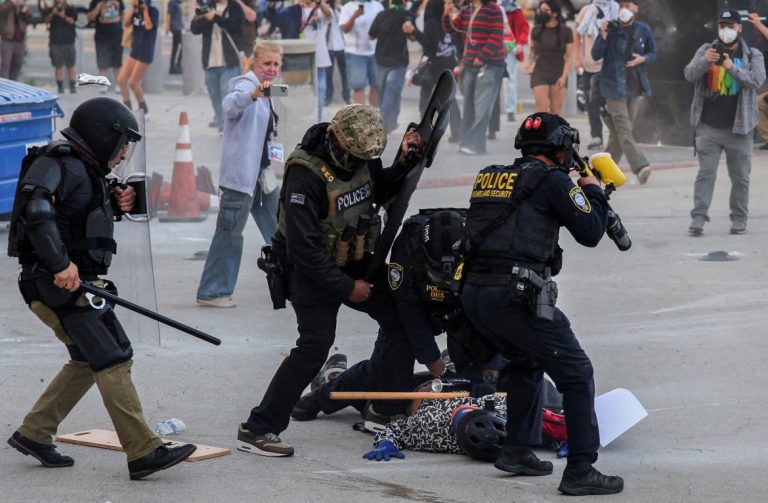 Trump moviliza 2,000 elementos de la Guardia Nacional en Los Ángeles
