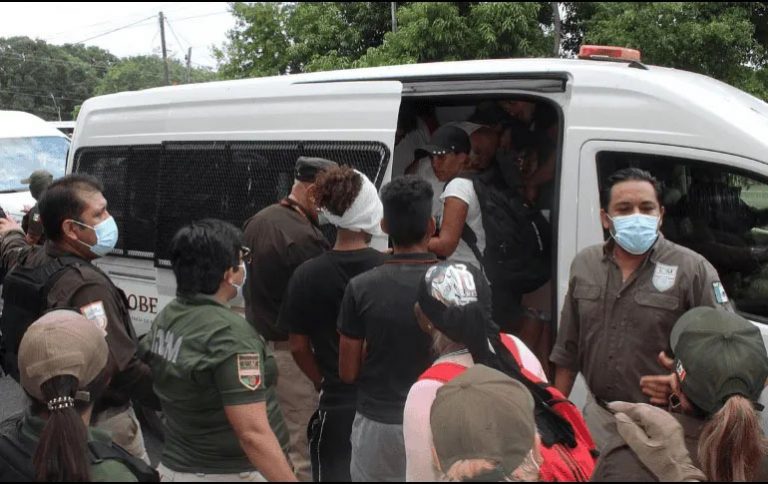 México detuvo a más de medio millón de migrantes, en 2024
