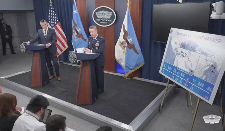 Operación «Martillo de Medianoche» contra Irán, el mayor bombardeo con B-2 de la historia