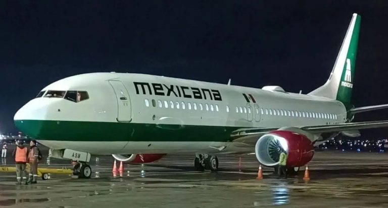 Con pérdidas millonarias Mexicana estrenará avión un mes después de lo previsto