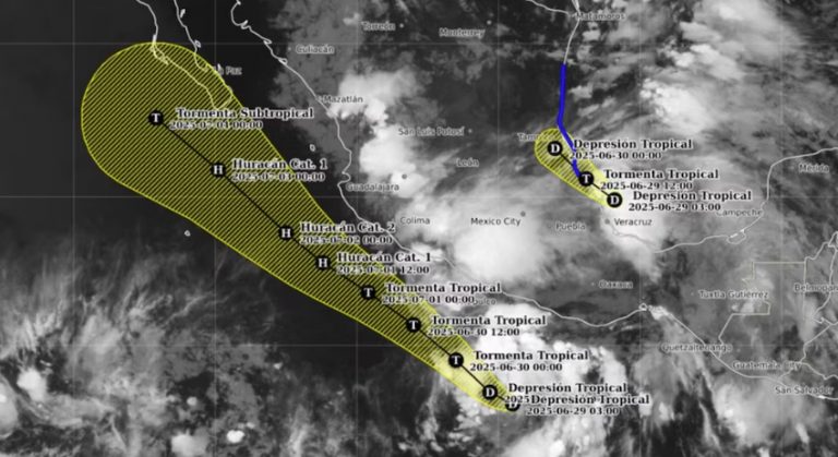 Tormenta Tropical Dos (Barry) tocará tierra este domingo, en Tamaulipas
