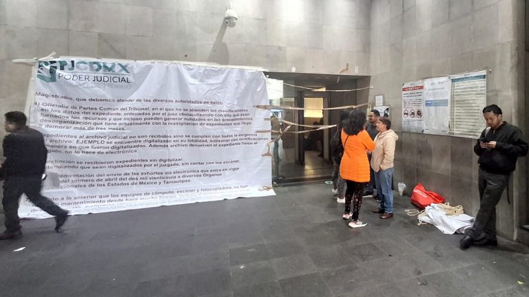 Se cumplen tres semanas del paro de labores, en el TSJ-CdMx