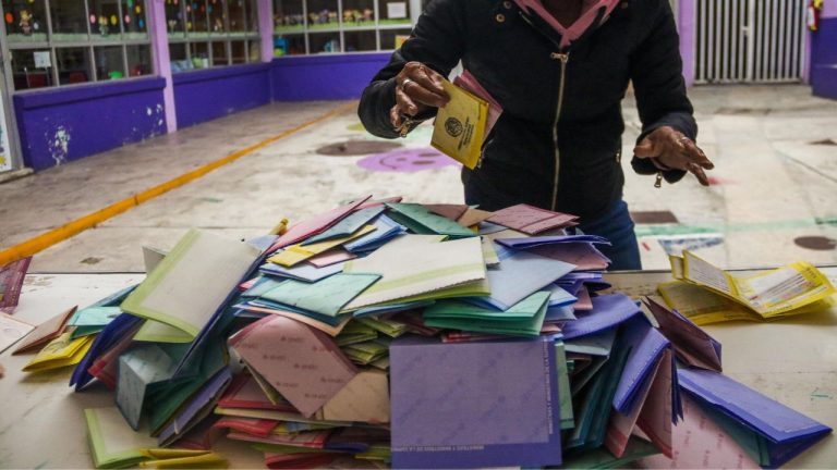 Votos nulos van a la delantera de elección judicial