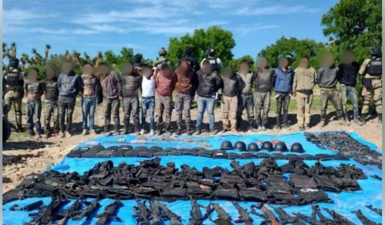 Madres buscadoras reconocieron a familiares entre los 27 detenidos, en Aguascalientes